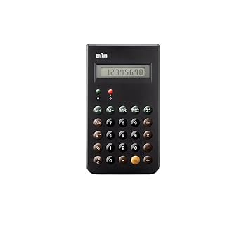 Amazon | [ブラウン]BRAUN 電卓 復刻モデル BNE001BK 【正規輸入